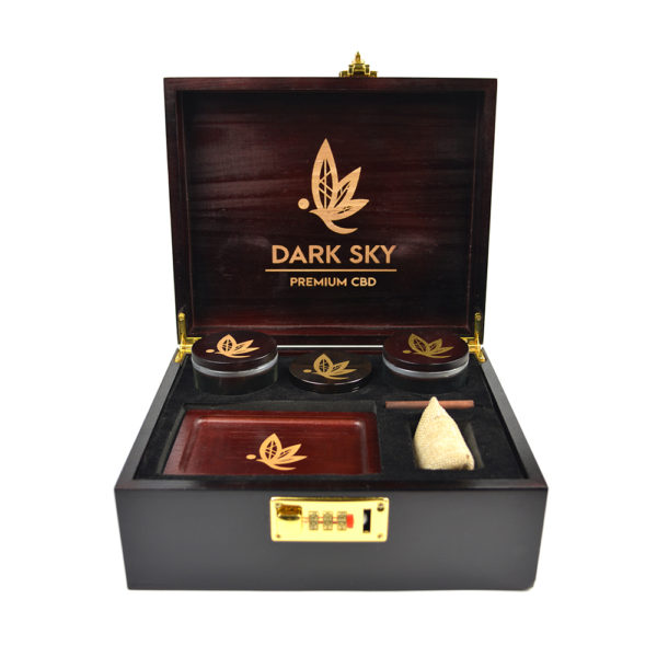 CBD Wooden Stash Box